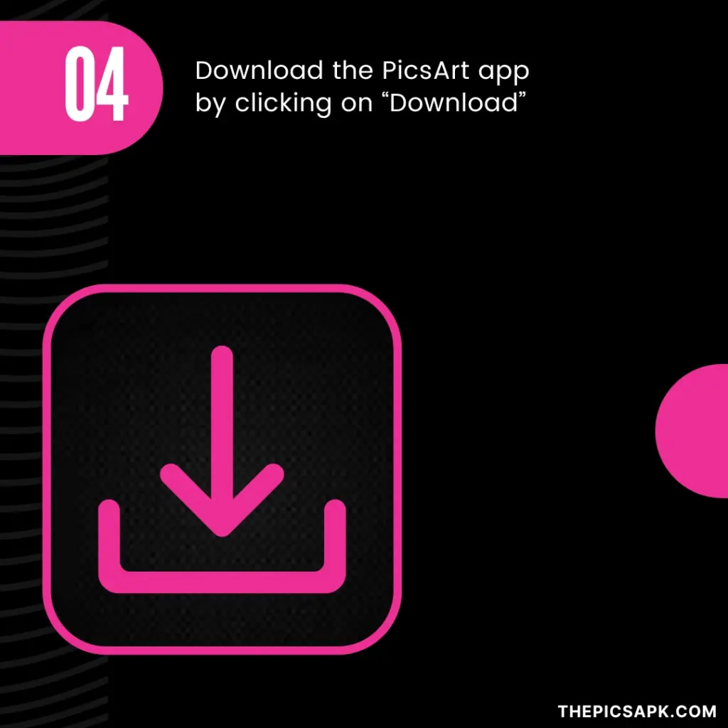 Picsart for ios download step 4
