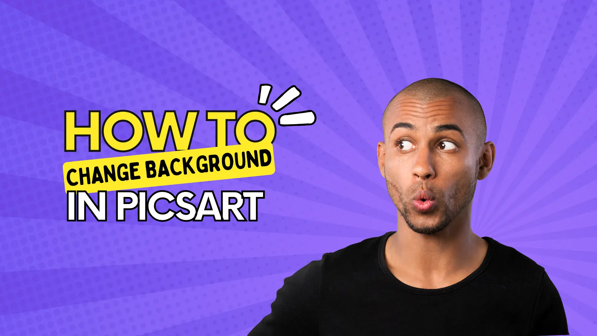 how to change background in picsart