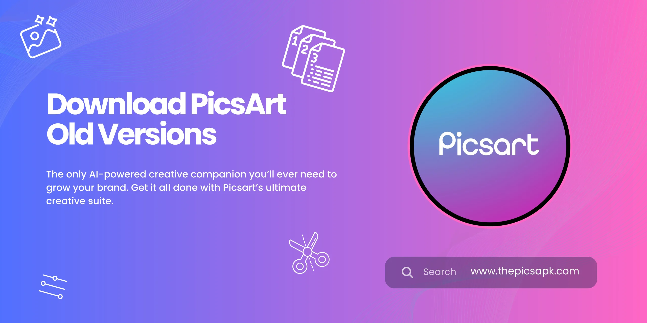 Picsart old versions (premium unlocked) download